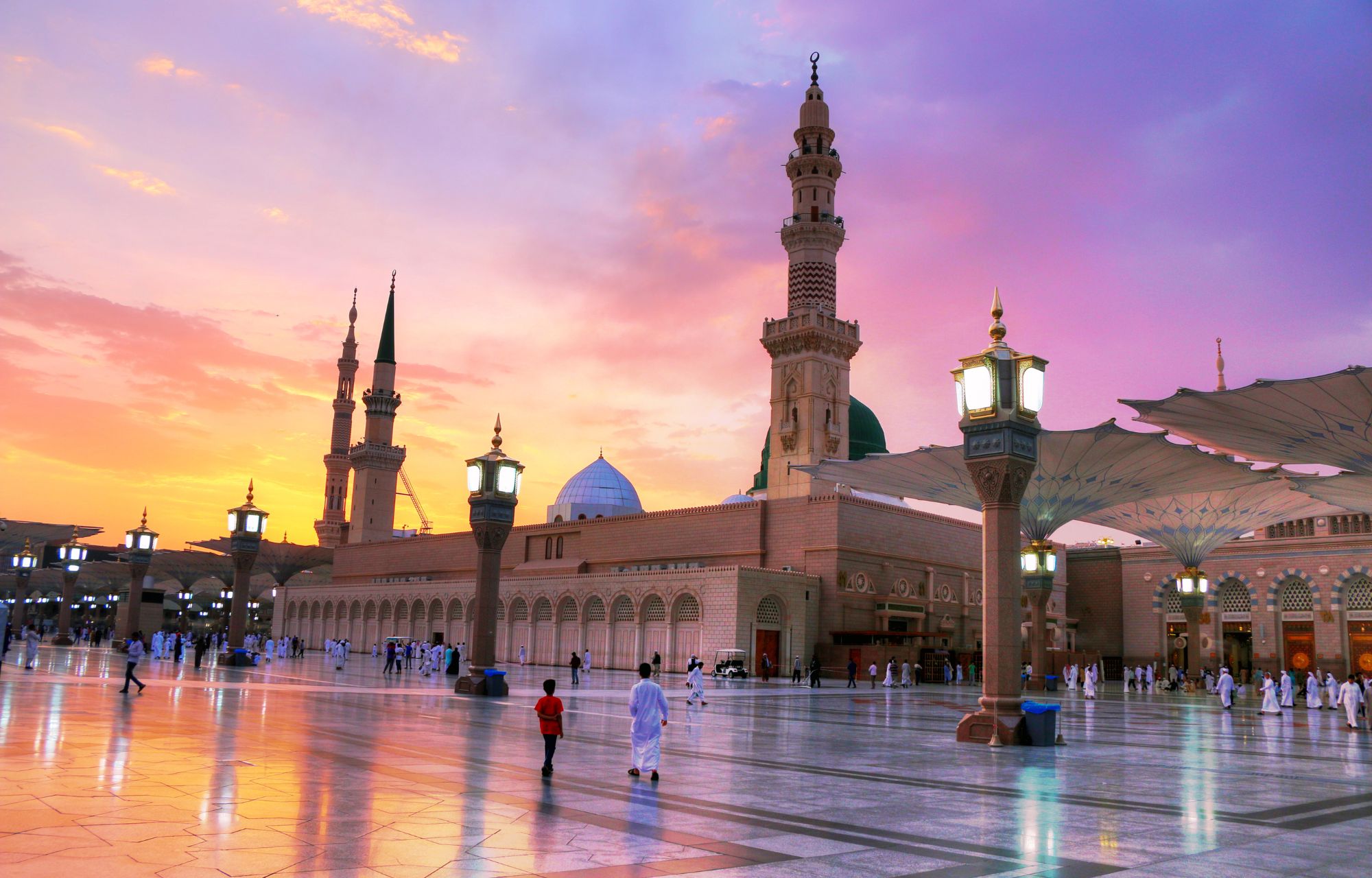 madina in the dusk